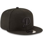 Los Angeles Dodgers Jersey Shop – mens los angeles dodgers new era script logo black on black 9fifty snapback adjustable hat – black for Every Dedicated Supporter