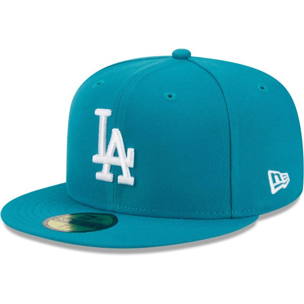 Los Angeles Dodgers Jersey Shop – mens los angeles dodgers new era turquoise 59fifty fitted hat for Every Dedicated Supporter