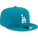 Los Angeles Dodgers Jersey Shop – mens los angeles dodgers new era turquoise 59fifty fitted hat for Every Dedicated Supporter