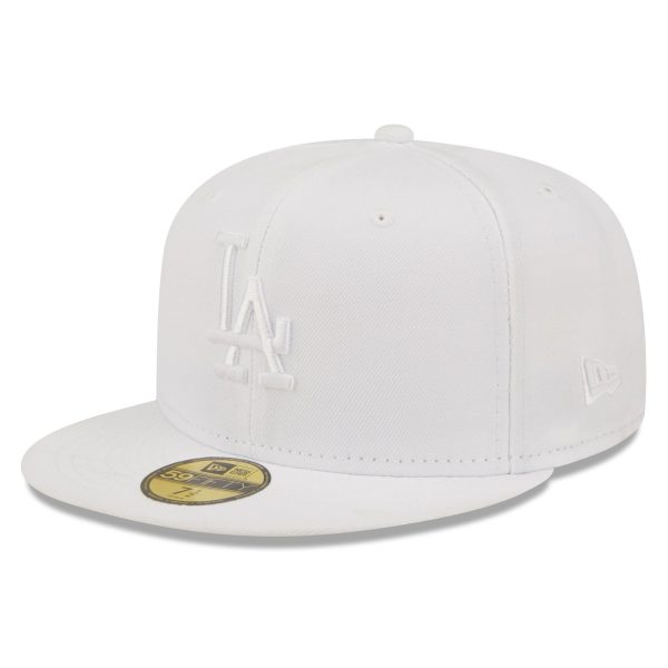 Los Angeles Dodgers Jersey Shop – mens los angeles dodgers new era white on white 59fifty fitted hat for Every Dedicated Supporter