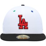 Los Angeles Dodgers Jersey Shop – mens los angeles dodgers new era whiteblack 60th anniversary primary eye 59fifty fitted hat for Every Dedicated Supporter