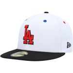 Los Angeles Dodgers Jersey Shop – mens los angeles dodgers new era whiteblack 60th anniversary primary eye 59fifty fitted hat for Every Dedicated Supporter