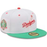 Los Angeles Dodgers Jersey Shop – mens los angeles dodgers new era whitegreen 50th anniversary in los angeles watermelon lolli 59fifty fitted hat for Every Dedicated Supporter