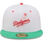 Los Angeles Dodgers Jersey Shop – mens los angeles dodgers new era whitegreen 50th anniversary in los angeles watermelon lolli 59fifty fitted hat for Every Dedicated Supporter