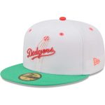 Los Angeles Dodgers Jersey Shop – mens los angeles dodgers new era whitegreen 50th anniversary in los angeles watermelon lolli 59fifty fitted hat for Every Dedicated Supporter