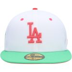 Los Angeles Dodgers Jersey Shop – mens los angeles dodgers new era whitegreen watermelon lolli 59fifty fitted hat for Every Dedicated Supporter