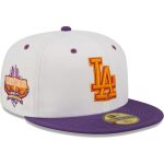 Los Angeles Dodgers Jersey Shop – mens los angeles dodgers new era whitepurple 40th anniversary at dodger stadium grape lolli 59fifty fitted hat for Every Dedicated Supporter