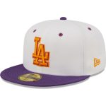 Los Angeles Dodgers Jersey Shop – mens los angeles dodgers new era whitepurple 40th anniversary at dodger stadium grape lolli 59fifty fitted hat for Every Dedicated Supporter