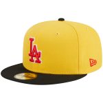 Los Angeles Dodgers Jersey Shop – mens los angeles dodgers new era yellowblack grilled 59fifty fitted hat for Every Dedicated Supporter