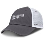 Los Angeles Dodgers Jersey Shop – mens los angeles dodgers nike gray wordmark club adjustable trucker hat for Every Dedicated Supporter