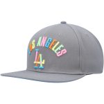Los Angeles Dodgers Jersey Shop – mens los angeles dodgers pro standard gray washed neon snapback hat for Every Dedicated Supporter