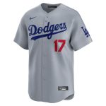 Los Angeles Dodgers Jersey Shop – mens los angeles dodgers shohei ohtani nike gray road alternate for Every Dedicated Supporter