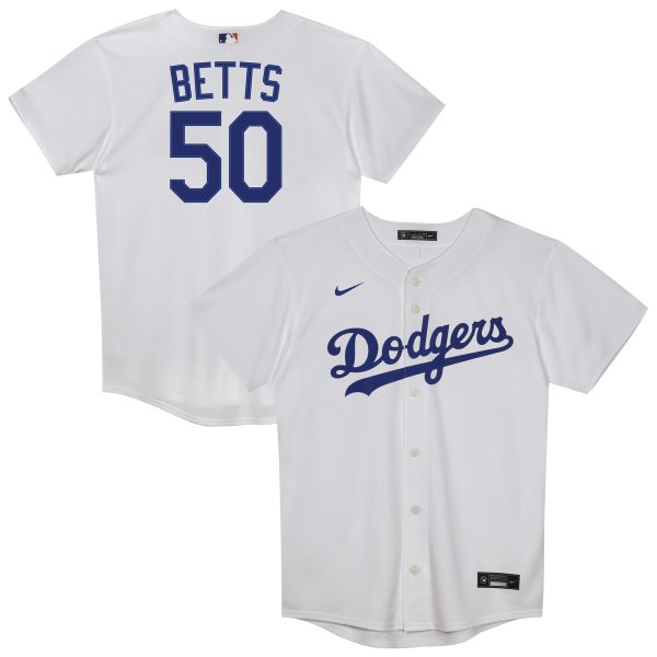 Los Angeles Dodgers Jersey Shop – juvenile los angeles dodgers mookie betts white replica 2.0 player jersey for Every Dedicated Supporter