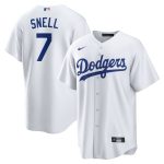 Los Angeles Dodgers Jersey Shop – mens los angeles dodgers blake snell nike white home replica player jersey for Every Dedicated Supporter