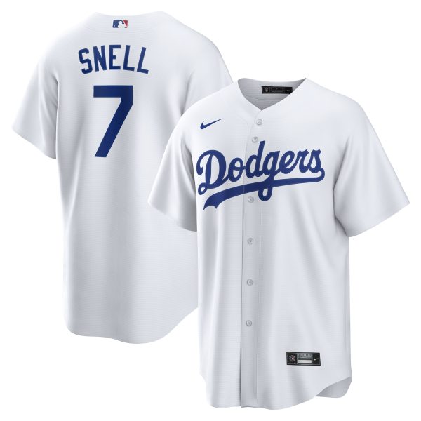 Los Angeles Dodgers Jersey Shop – mens los angeles dodgers blake snell nike white home replica player jersey for Every Dedicated Supporter