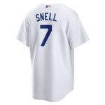 Los Angeles Dodgers Jersey Shop – mens los angeles dodgers blake snell nike white home replica player jersey for Every Dedicated Supporter