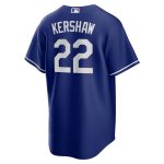 Los Angeles Dodgers Jersey Shop – mens los angeles dodgers clayton kershaw nike royal alternate replica player name jersey for Every Dedicated Supporter
