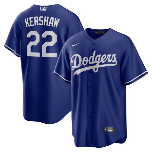 Los Angeles Dodgers Jersey Shop – mens los angeles dodgers clayton kershaw nike royal big  tall alternate replica player jersey for Every Dedicated Supporter