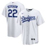 Los Angeles Dodgers Jersey Shop – mens los angeles dodgers clayton kershaw nike white home replica player name jersey for Every Dedicated Supporter