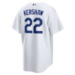 Los Angeles Dodgers Jersey Shop – mens los angeles dodgers clayton kershaw nike white home replica player name jersey for Every Dedicated Supporter