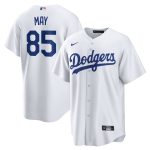 Los Angeles Dodgers Jersey Shop – mens los angeles dodgers dustin may nike white home replica jersey for Every Dedicated Supporter