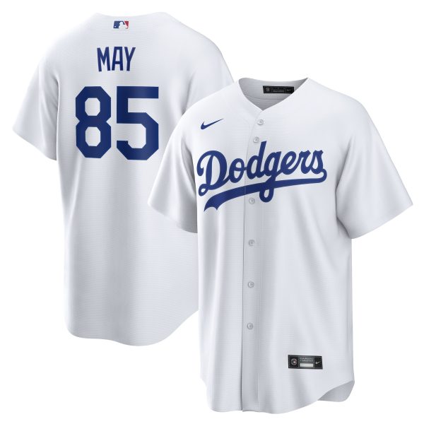 Los Angeles Dodgers Jersey Shop – mens los angeles dodgers dustin may nike white home replica jersey for Every Dedicated Supporter
