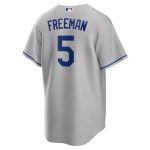 Los Angeles Dodgers Jersey Shop – mens los angeles dodgers freddie freeman nike gray road replica player jersey for Every Dedicated Supporter