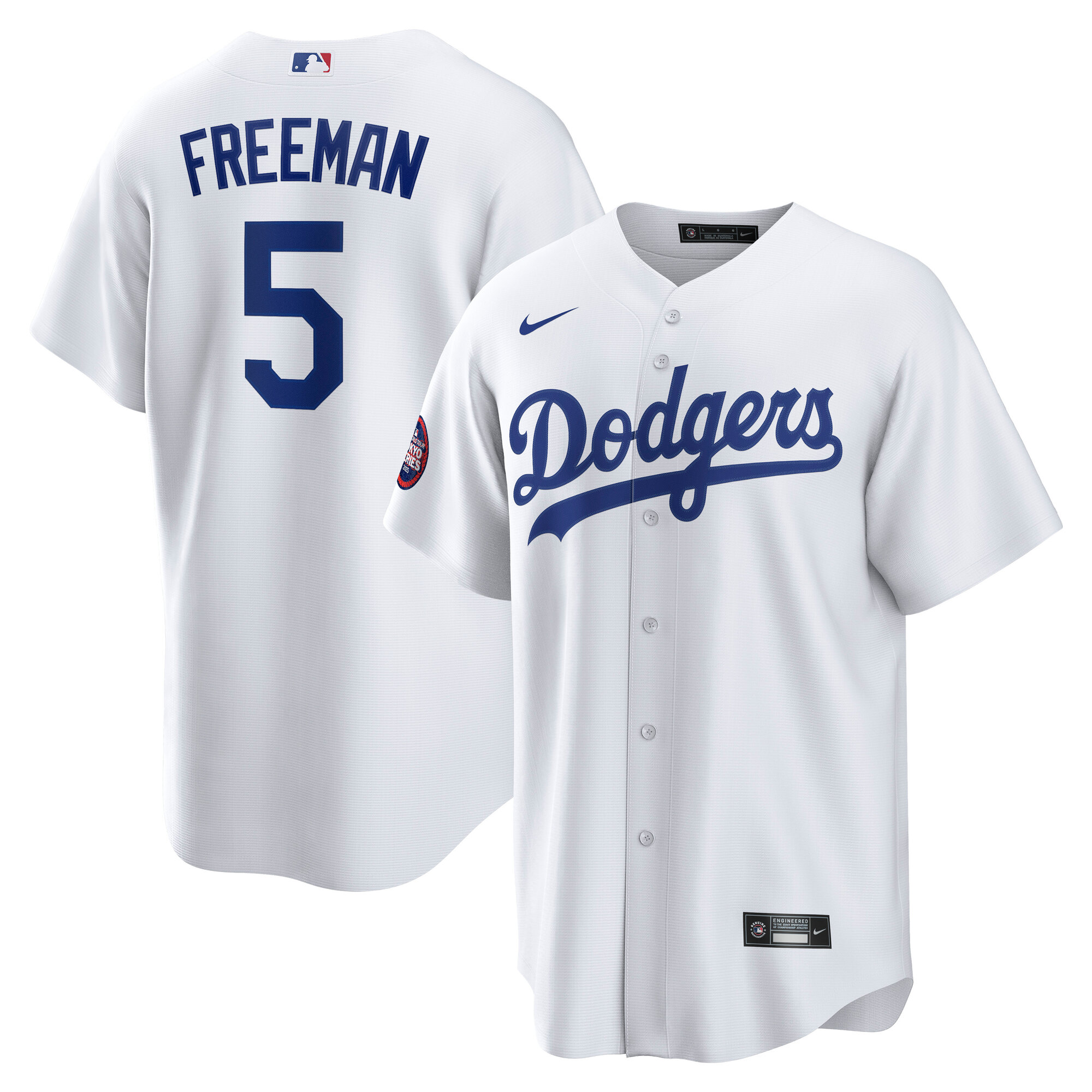 Los Angeles Dodgers Jersey Shop – mens los angeles dodgers freddie freeman nike white 2025 mlb world tour tokyo series home replica player jersey for Every Dedicated Supporter
