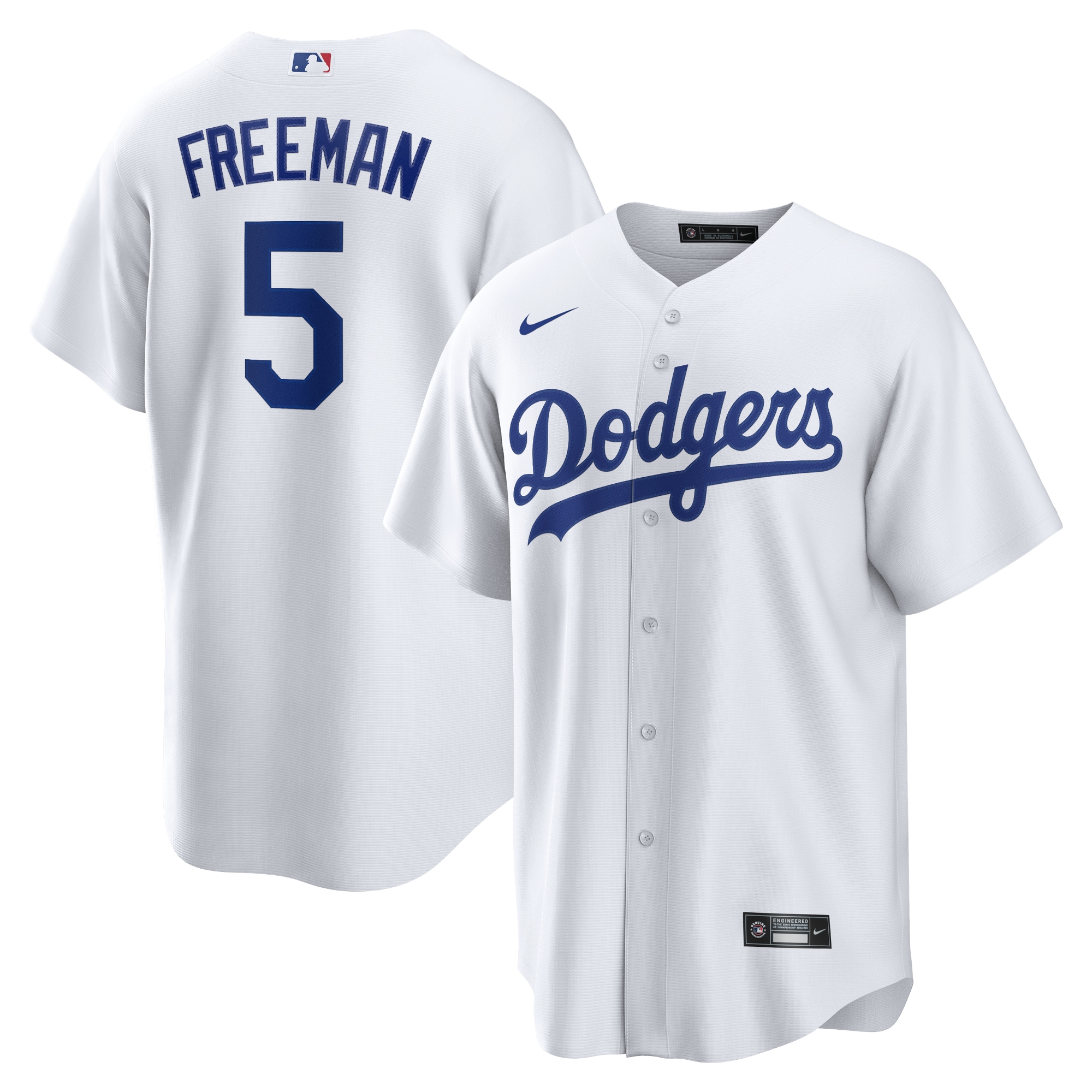 Los Angeles Dodgers Jersey Shop – mens los angeles dodgers freddie freeman nike white replica player jersey for Every Dedicated Supporter
