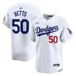 Los Angeles Dodgers Jersey Shop – mens los angeles dodgers mookie betts nike white home limited player jersey for Every Dedicated Supporter
