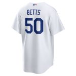 Los Angeles Dodgers Jersey Shop – mens los angeles dodgers mookie betts nike white home replica player name jersey for Every Dedicated Supporter