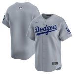 Los Angeles Dodgers Jersey Shop – mens los angeles dodgers nike gray alternate limited jersey for Every Dedicated Supporter