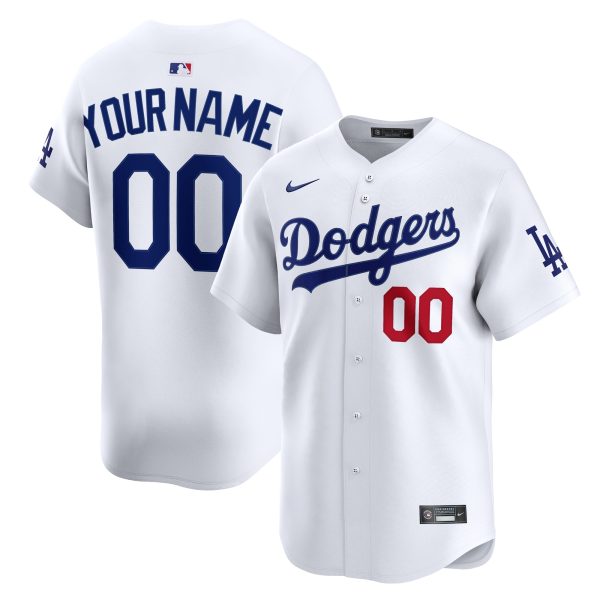 Los Angeles Dodgers Jersey Shop – mens los angeles dodgers nike white home limited custom jersey for Every Dedicated Supporter