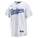 Los Angeles Dodgers Jersey Shop – mens los angeles dodgers nike white home replica team jersey for Every Dedicated Supporter