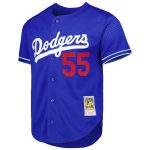 Los Angeles Dodgers Jersey Shop – mens los angeles dodgers orel hershiser mitchell  ness royal cooperstown collection mesh batting practice button-up jersey for Every Dedicated Supporter