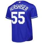 Los Angeles Dodgers Jersey Shop – mens los angeles dodgers orel hershiser mitchell  ness royal cooperstown collection mesh batting practice button-up jersey for Every Dedicated Supporter
