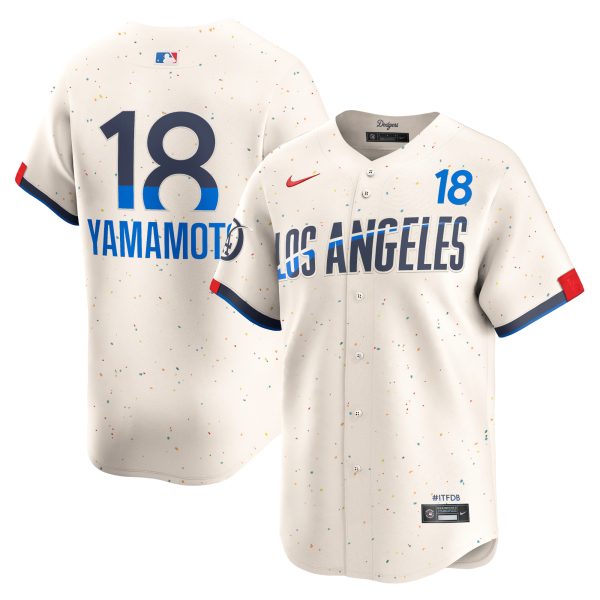 Los Angeles Dodgers Jersey Shop – mens los angeles dodgers yoshinobu yamamoto nike cream 2024 city connect limited player jersey for Every Dedicated Supporter