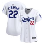Los Angeles Dodgers Jersey Shop – womens los angeles dodgers clayton kershaw nike white home limited player jersey for Every Dedicated Supporter