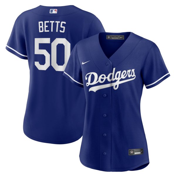 Los Angeles Dodgers Jersey Shop – womens los angeles dodgers mookie betts nike royal alternate replica player jersey for Every Dedicated Supporter