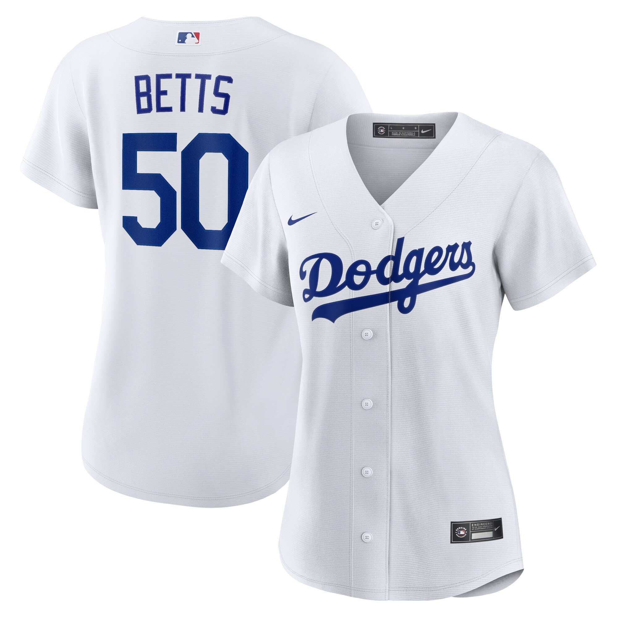 Los Angeles Dodgers Jersey Shop – womens los angeles dodgers mookie betts nike white home replica player jersey for Every Dedicated Supporter