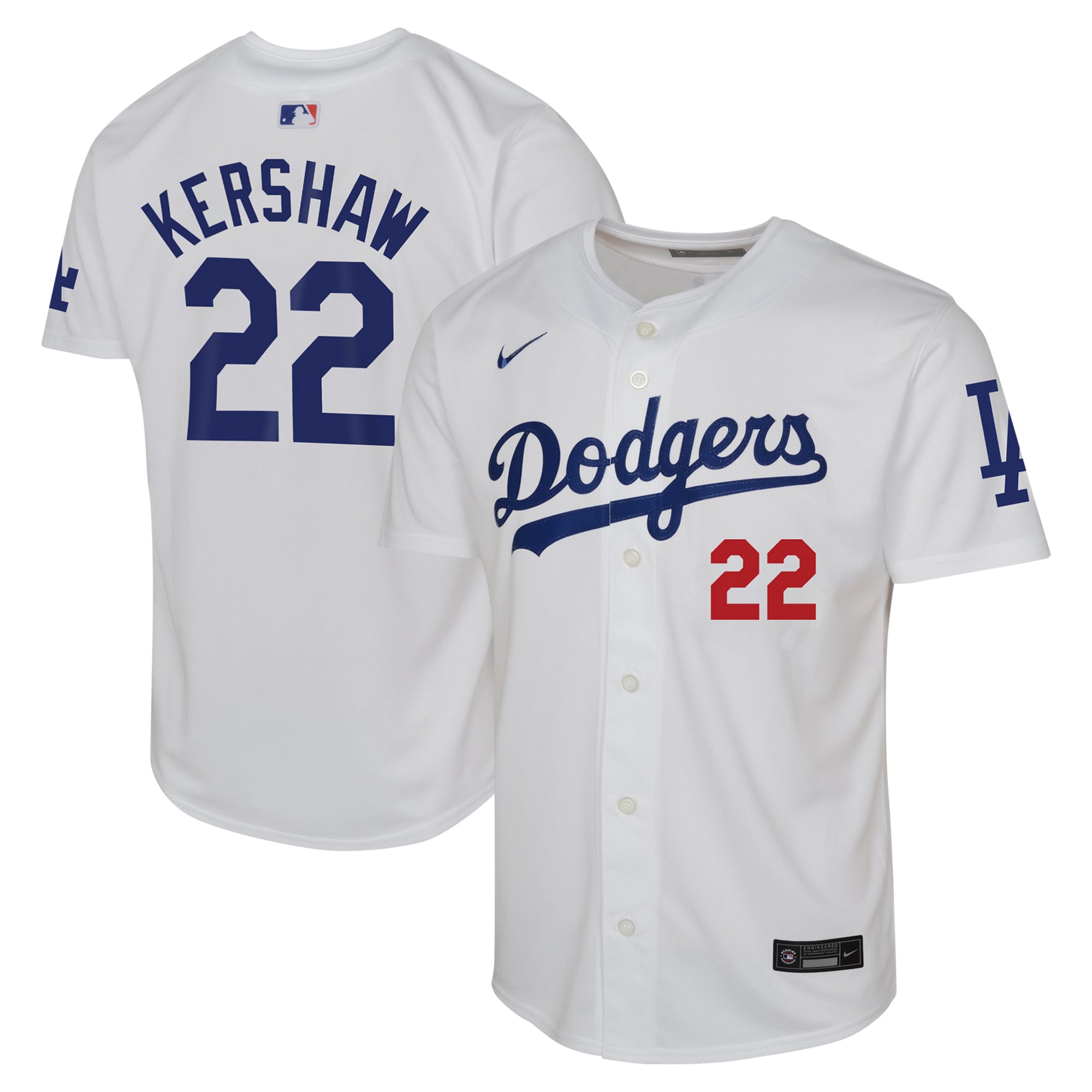 Los Angeles Dodgers Jersey Shop – youth los angeles dodgers clayton kershaw nike white home limited jersey for Every Dedicated Supporter