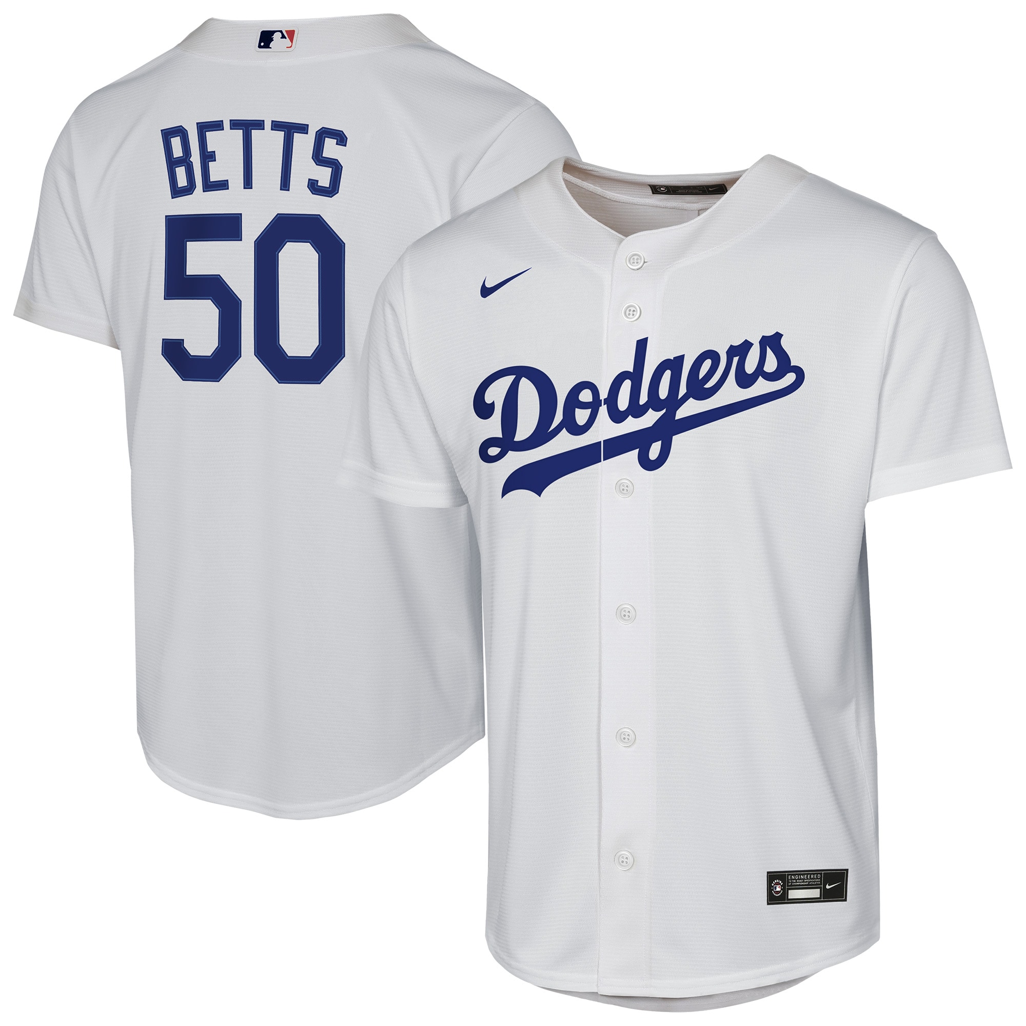 Los Angeles Dodgers Jersey Shop – youth los angeles dodgers mookie betts nike white home replica player jersey for Every Dedicated Supporter