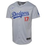 Los Angeles Dodgers Jersey Shop – youth los angeles dodgers shohei ohtani nike gray alternate limited jersey for Every Dedicated Supporter