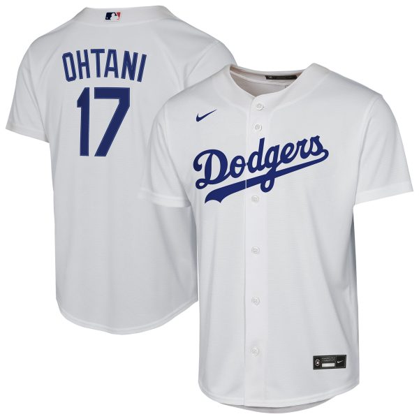 Los Angeles Dodgers Jersey Shop – youth los angeles dodgers shohei ohtani nike white home replica player jersey for Every Dedicated Supporter