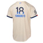 Los Angeles Dodgers Jersey Shop – youth los angeles dodgers yoshinobu yamamoto nike cream 2024 city connect limited player jersey for Every Dedicated Supporter